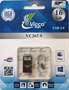 فلش مموری ویکومن ۱۶ گیگابایت مدل Vicco man VC263 S